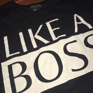Forever 21 Tops - Forever 21 plus size “like a boss” tee Forever 21 Tops - Forever 21 plus size “like a boss” tee